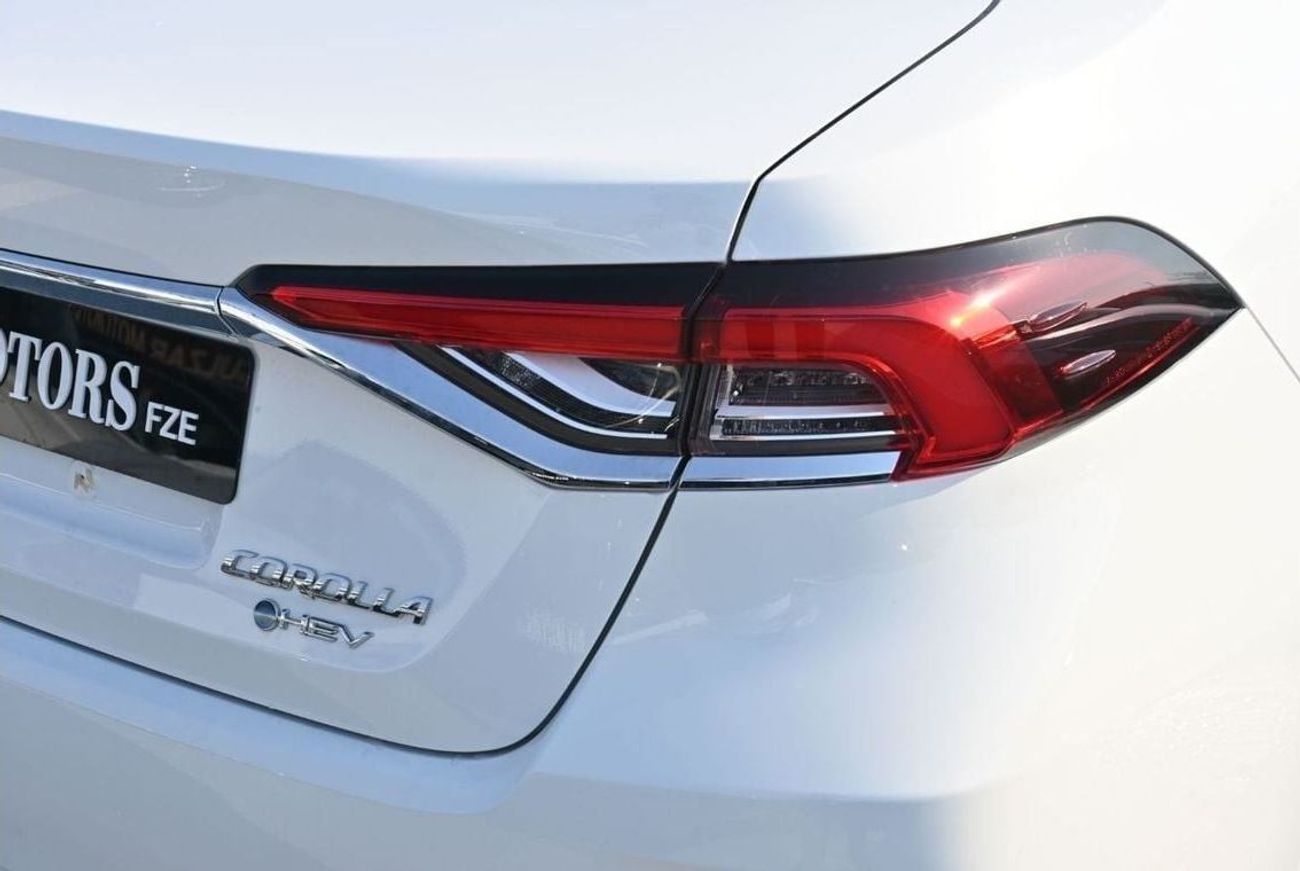 Toyota Corolla Toyota Corolla 1.8L Hybrid, Model 2024, Color White (Export Price)