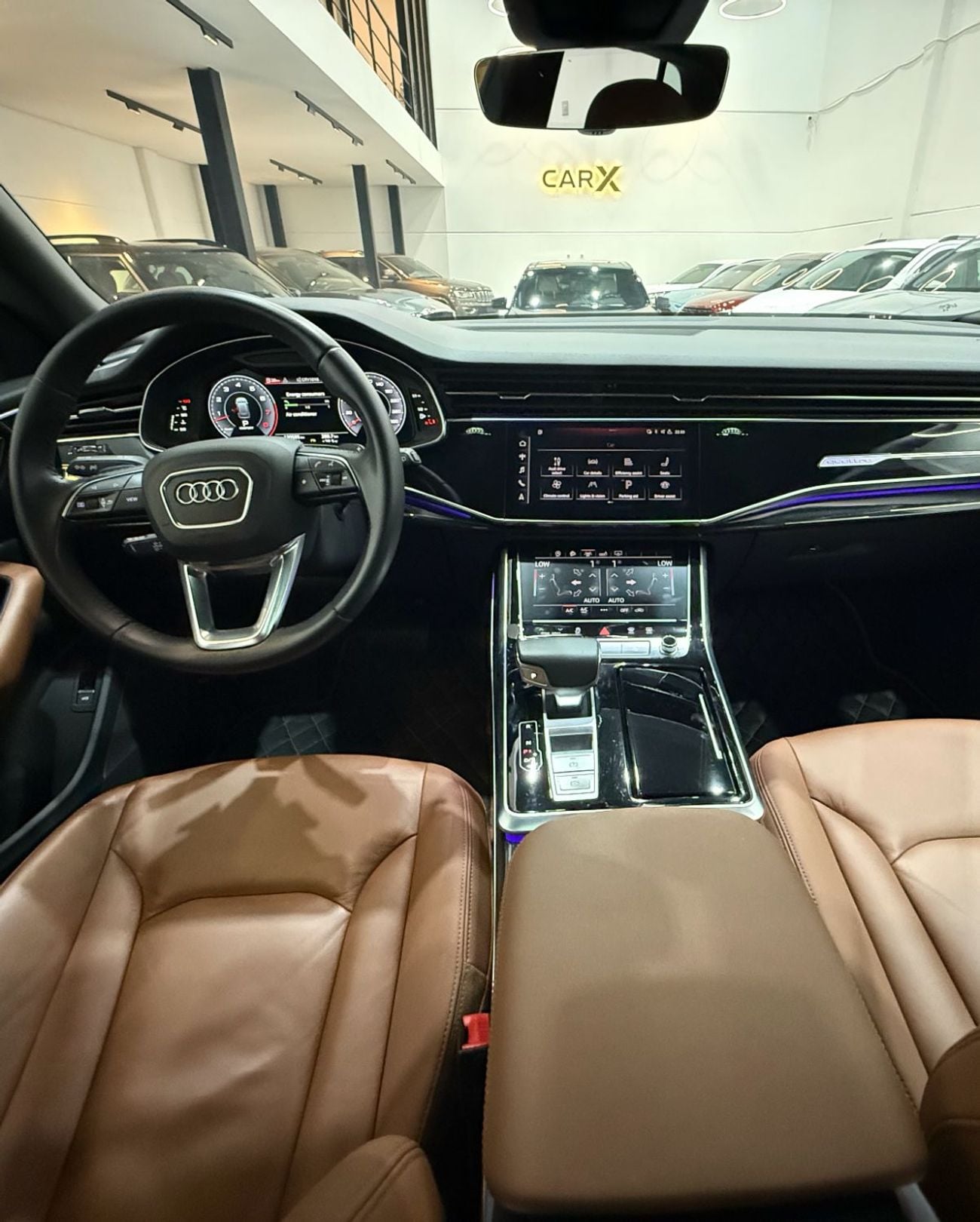 Audi Q8 55 TFSI S-LINE Audi Q8 55 TFSI quattro S line 2019 - GCC Specs - Excellent Condition