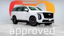Cadillac Escalade Escalade-V 6.2L UAE's Very Best Example | AED 9,045 Per Month