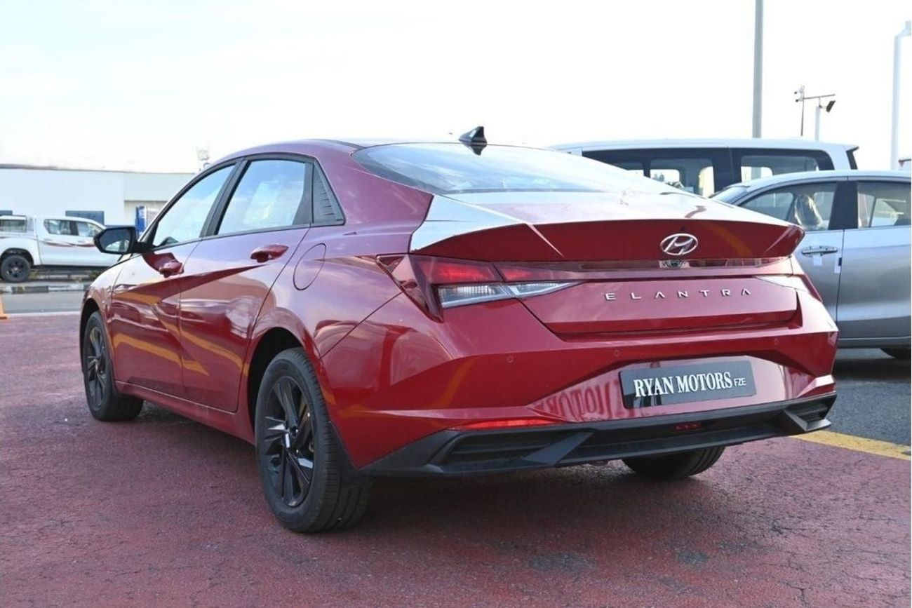 هيونداي إلانترا Hyundai Elantra 1.6L Petrol, Model 2023, Color Red