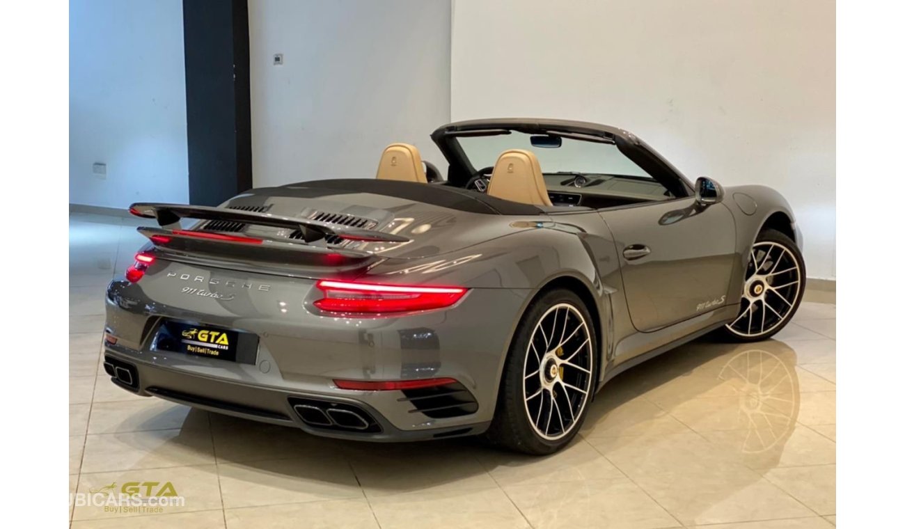 Porsche 911 Turbo S 2019 Porsche 911 Turbo S Cabriolet, Porsche Warranty-Service History, German Specs