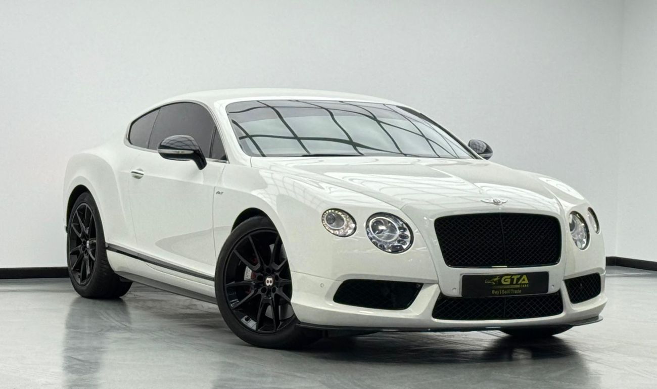 Bentley Continental GT 2015 Bentley Continental GT V8 S, Service History, Excellent Condition, GCC