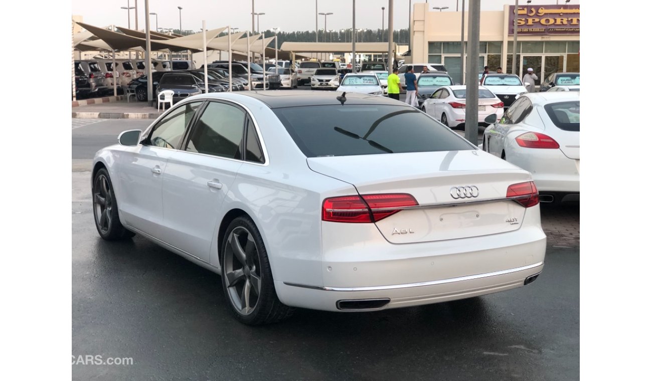 Audi A8 Audi A8 MODEL 2015 GCC car prefect condition full option panoramic roof leather seats 5 camera