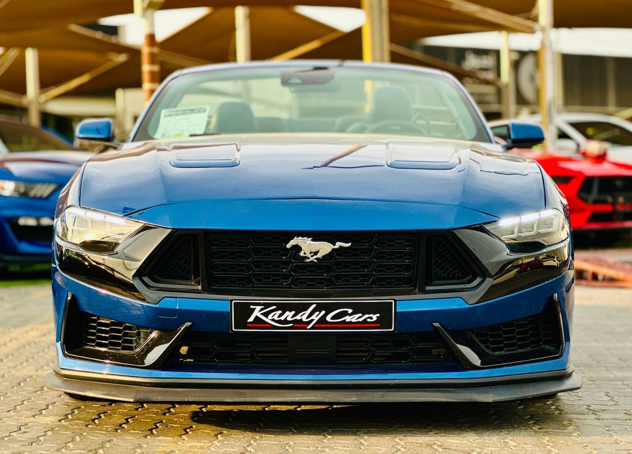 فورد موستانج Ecoboost Convertible | Monthly 1300/- | 0% DP | Lane Assist | Touch Screen | # 02915