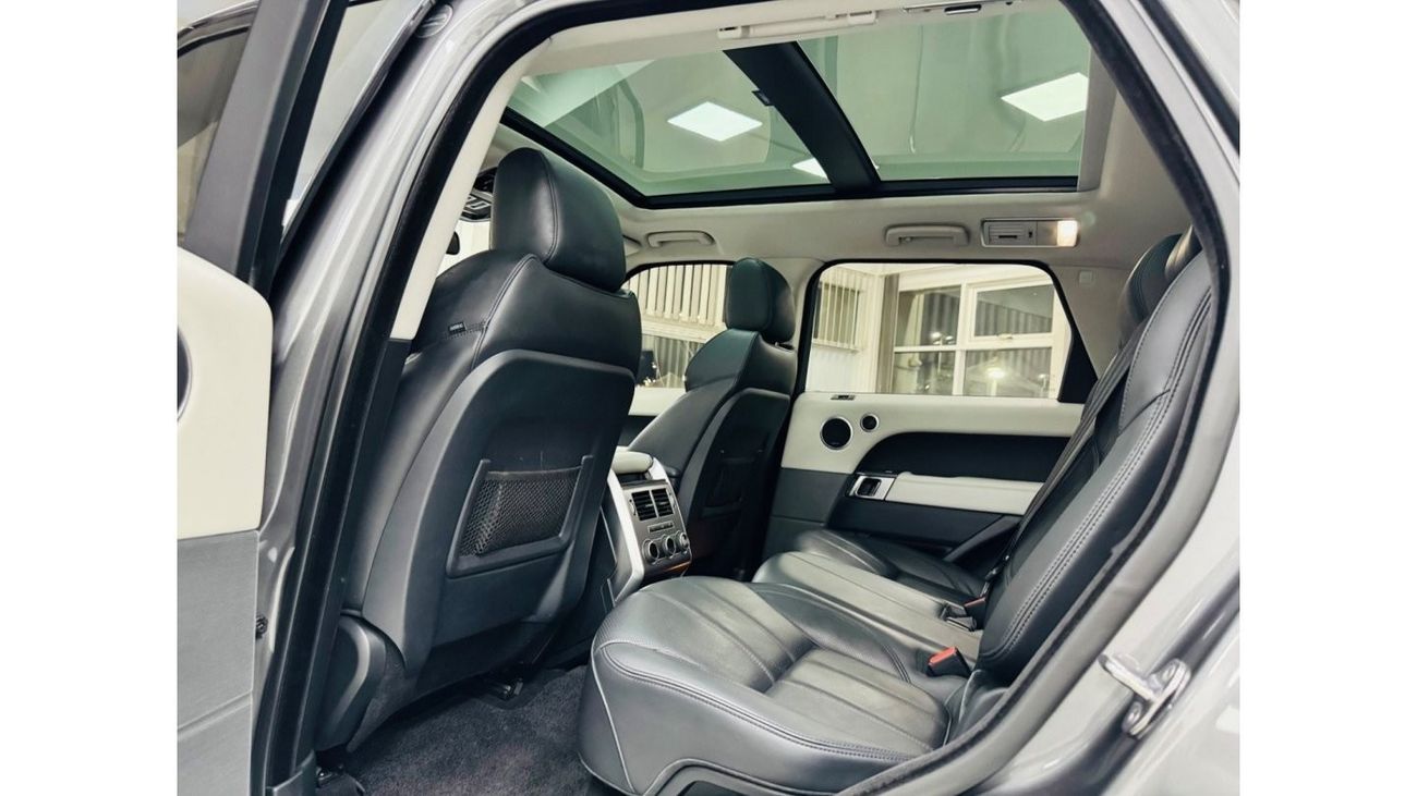 لاند روفر رينج روفر سبورت GCC .. FSH .. HSE .. V6 .. Perfect Condition .