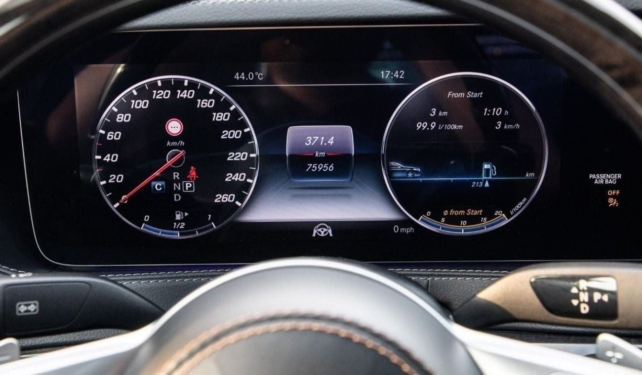 مرسيدس بنز S 560 STANDARD 4.0L Turbo V8 2019 | American Specs | 76,000 kms