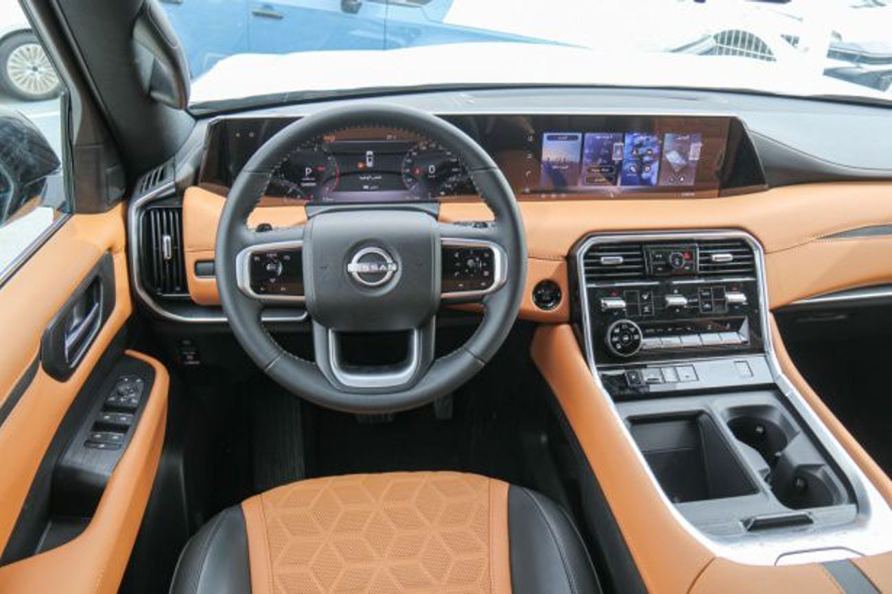 نيسان باترول 3.8L PTR SE WITH PANORAMA AND LCD FOR LOCAL WITH WARRANTY