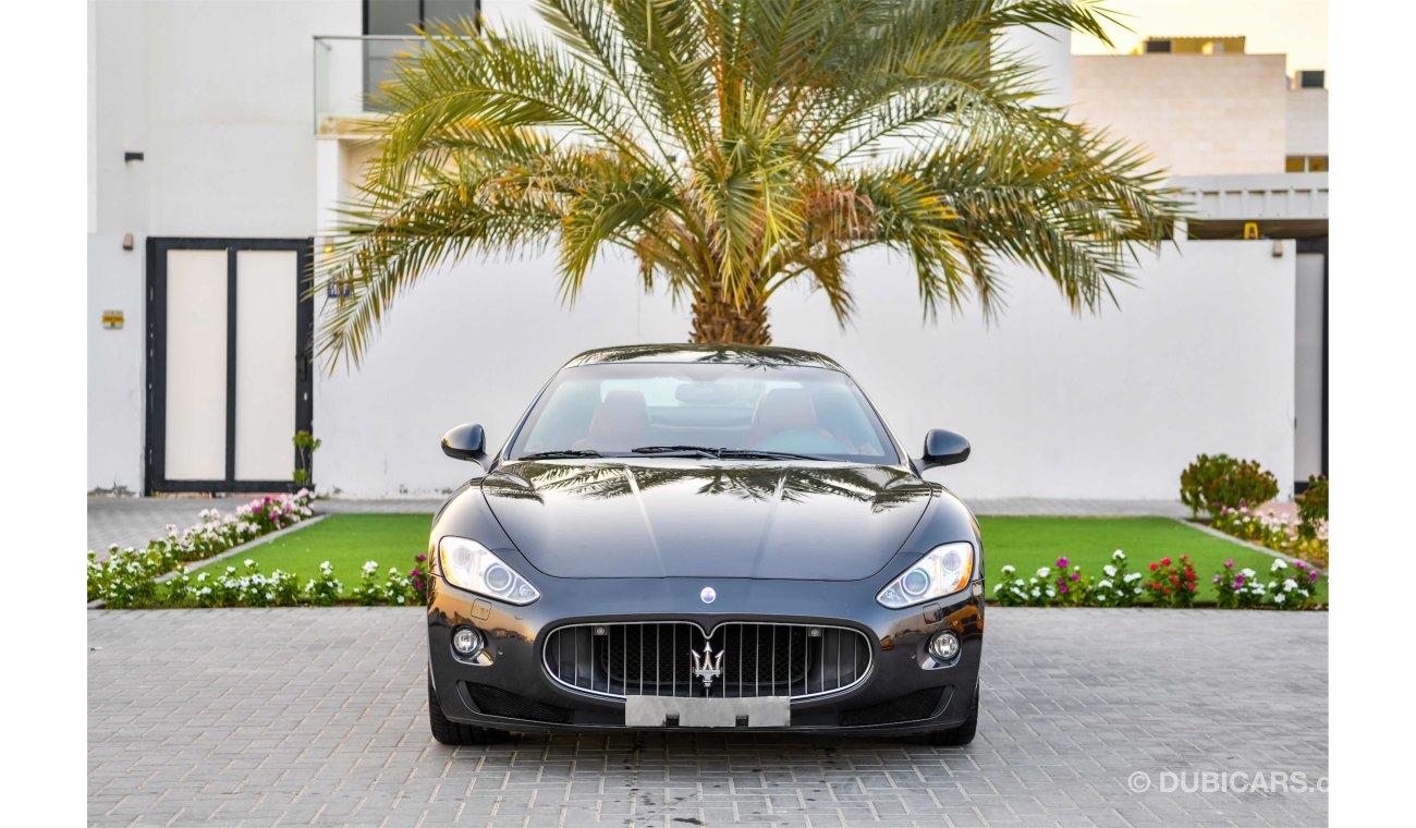 Maserati Granturismo 4.2L V8 - 1Y Warranty  - GCC - AED 2,543 PER MONTH (4 Years) - 0% DOWNPAYMENT