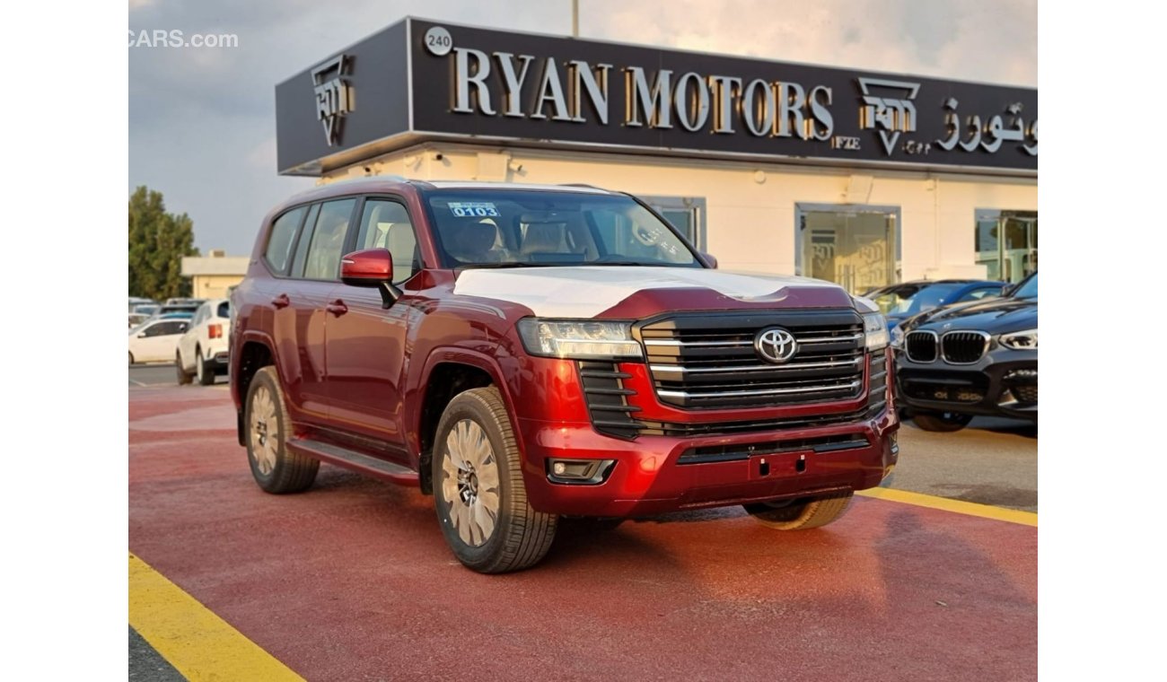 تويوتا لاند كروزر Toyota Land Cruiser GXR 4.0L Petrol GCC Red with Beige interior Model 2022