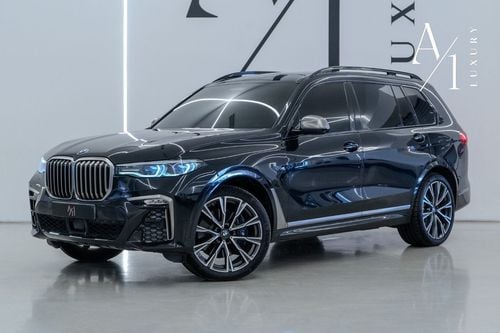 BMW X7 M50i 4.4L (530 HP) 2022 BMW X7, Comes with Warranty, Service Contract Full Service History, GCC Spec