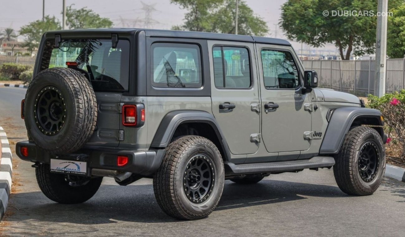 Jeep Wrangler Unlimited Sport Plus V6 3.6L , 2023 GCC , 0Km , With 3 Yrs or 60K Km Warranty @Official Dealer