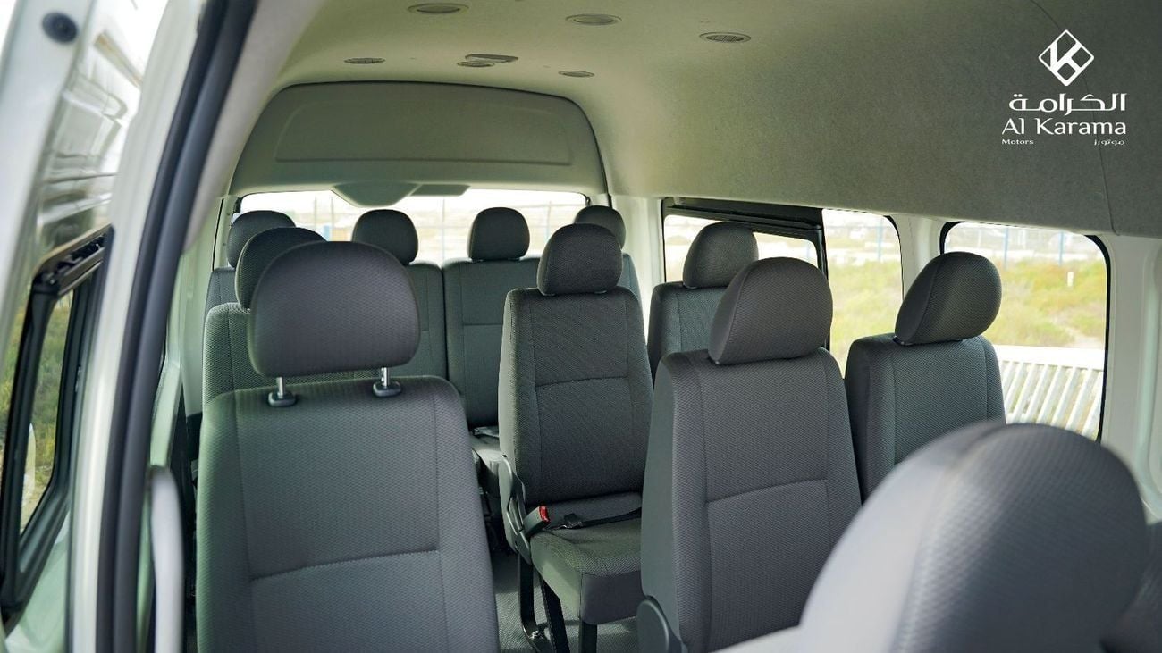 Toyota Hiace 2.5L | High Roof Van with Power Window - Manual Transmission - 16 Seats | AC/Heater