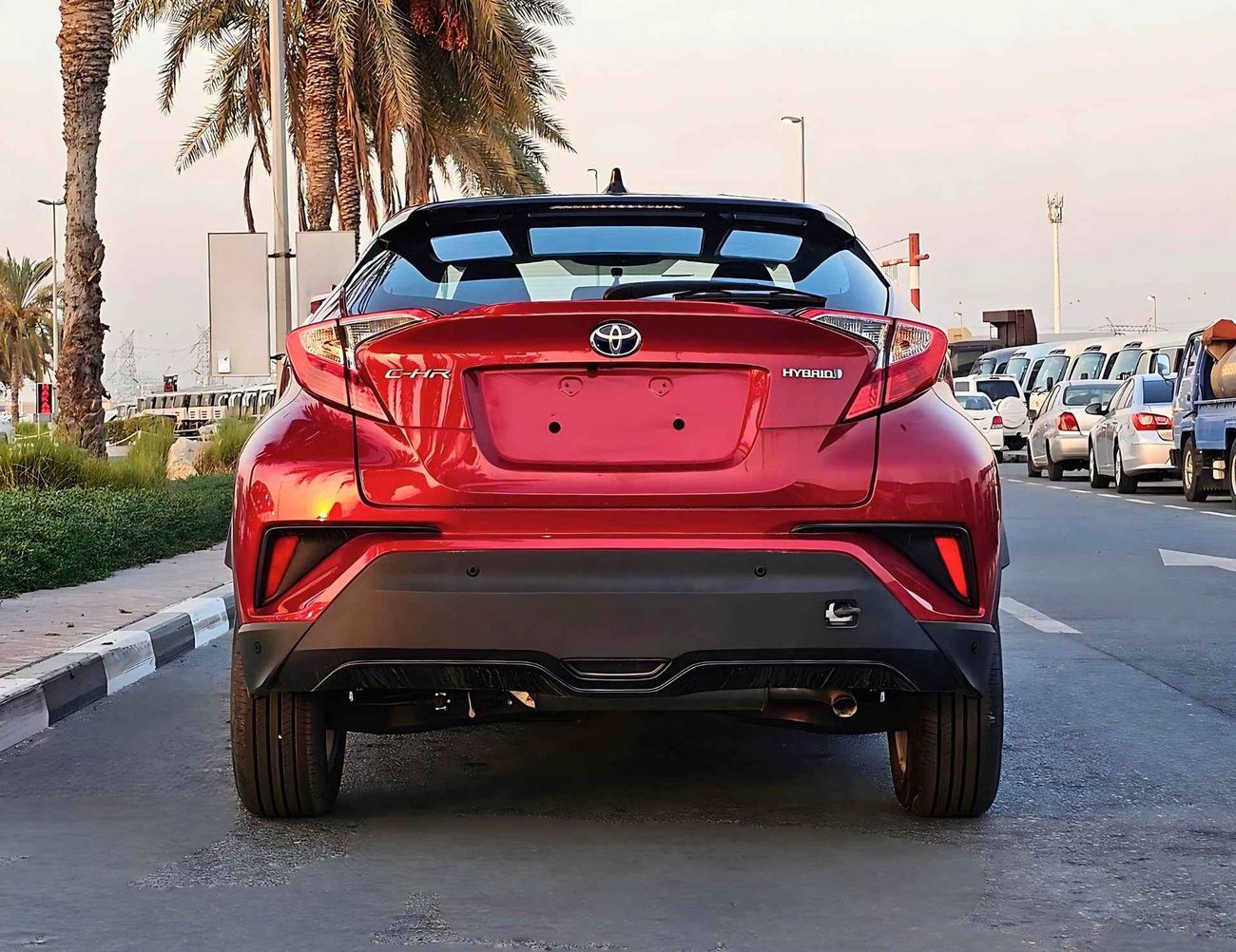 Toyota CHR LUXURY / 1.8L HYBRID / PUSH START / LEATHER SEATS / FULL OPTION / CODE#68017