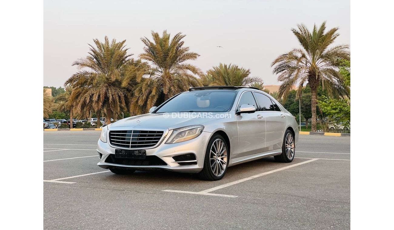 Mercedes-Benz S 500 AMG MERCEDES S500 MODEL 2015 GCC SPACE 6 BUTTON FULL OPTION
