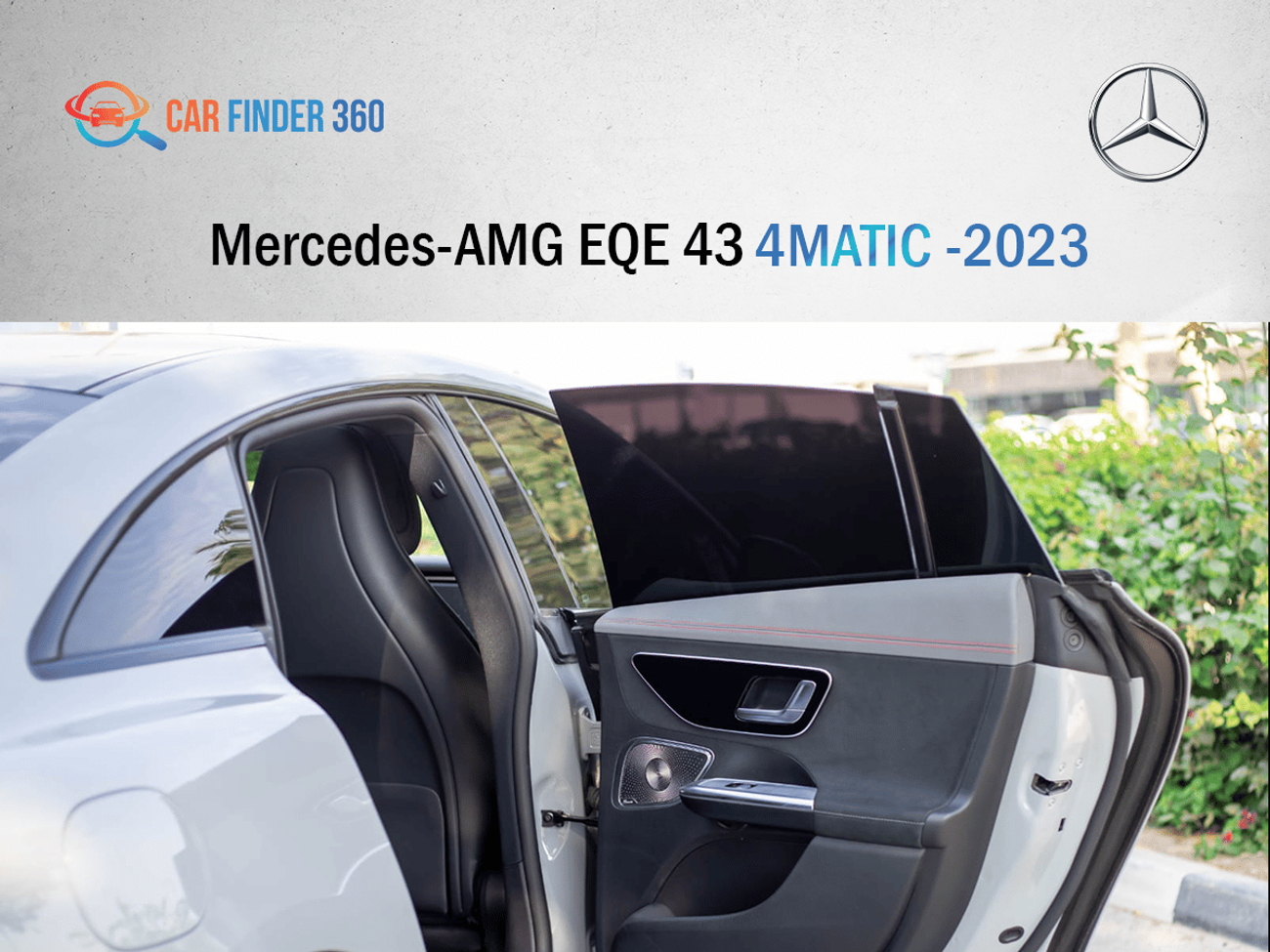 مرسيدس بنز EQE 43 2023 Mercedes-AMG EQE 43 4MATIC — 18,000 km only