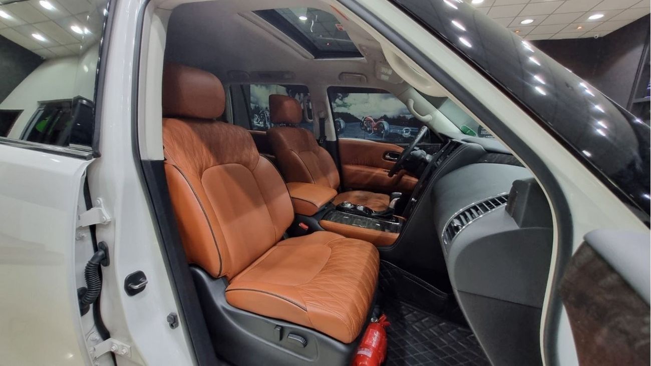 Nissan Patrol NISSAN PATROL SE PLATINUM CITY BLACK EDITION 2021 WITH 34KKM FULL SERVICE HISTORY UNDER AWR WARRANTY