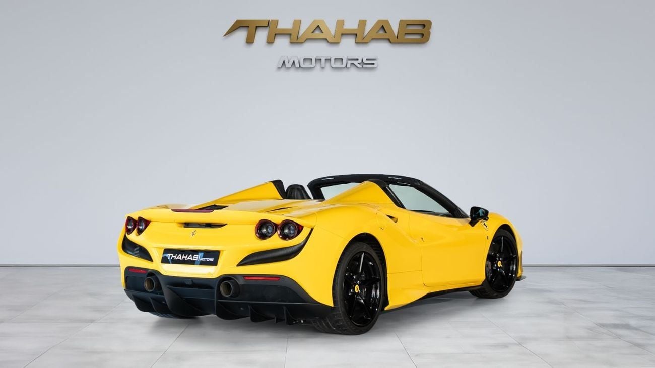 فيراري ف ٨ سبيدر STD - 2023 | 7 YRS SERVICE CONTRACT | FULL SERVICE HISTORY | GCC | LOW MILEAGE | PERFECT CONDITION