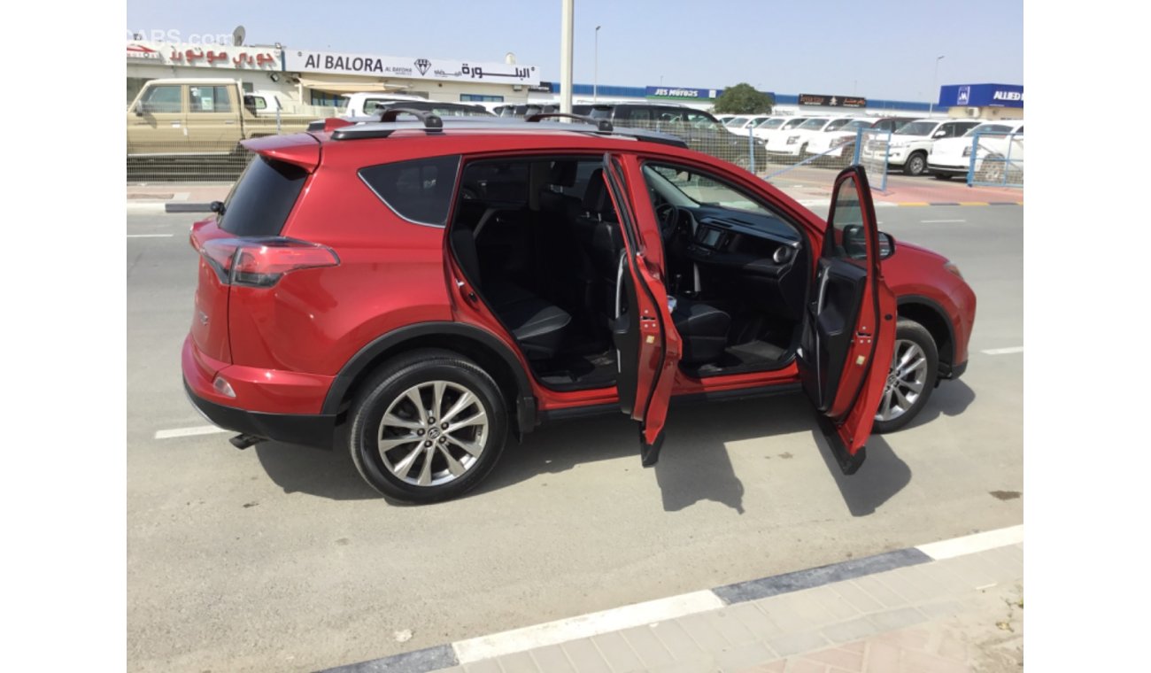 Toyota RAV4 2017 RED SE PLATINUM FULL OPTION