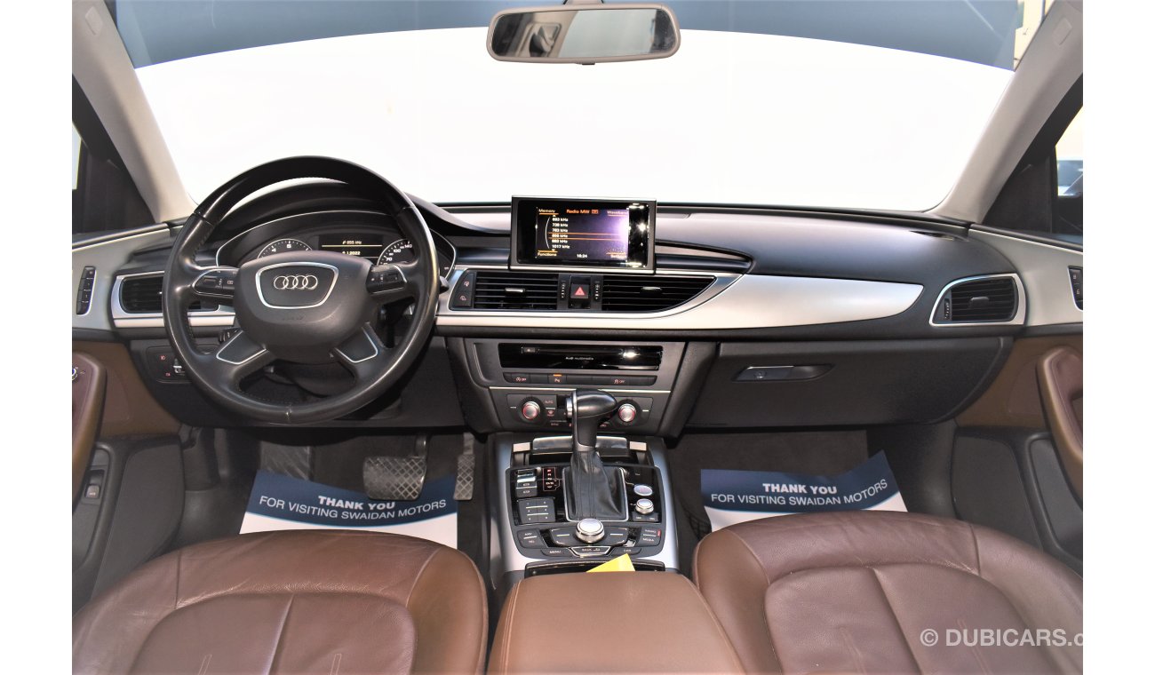 Audi A6 1.8L 2015 MODEL GCC SPECS