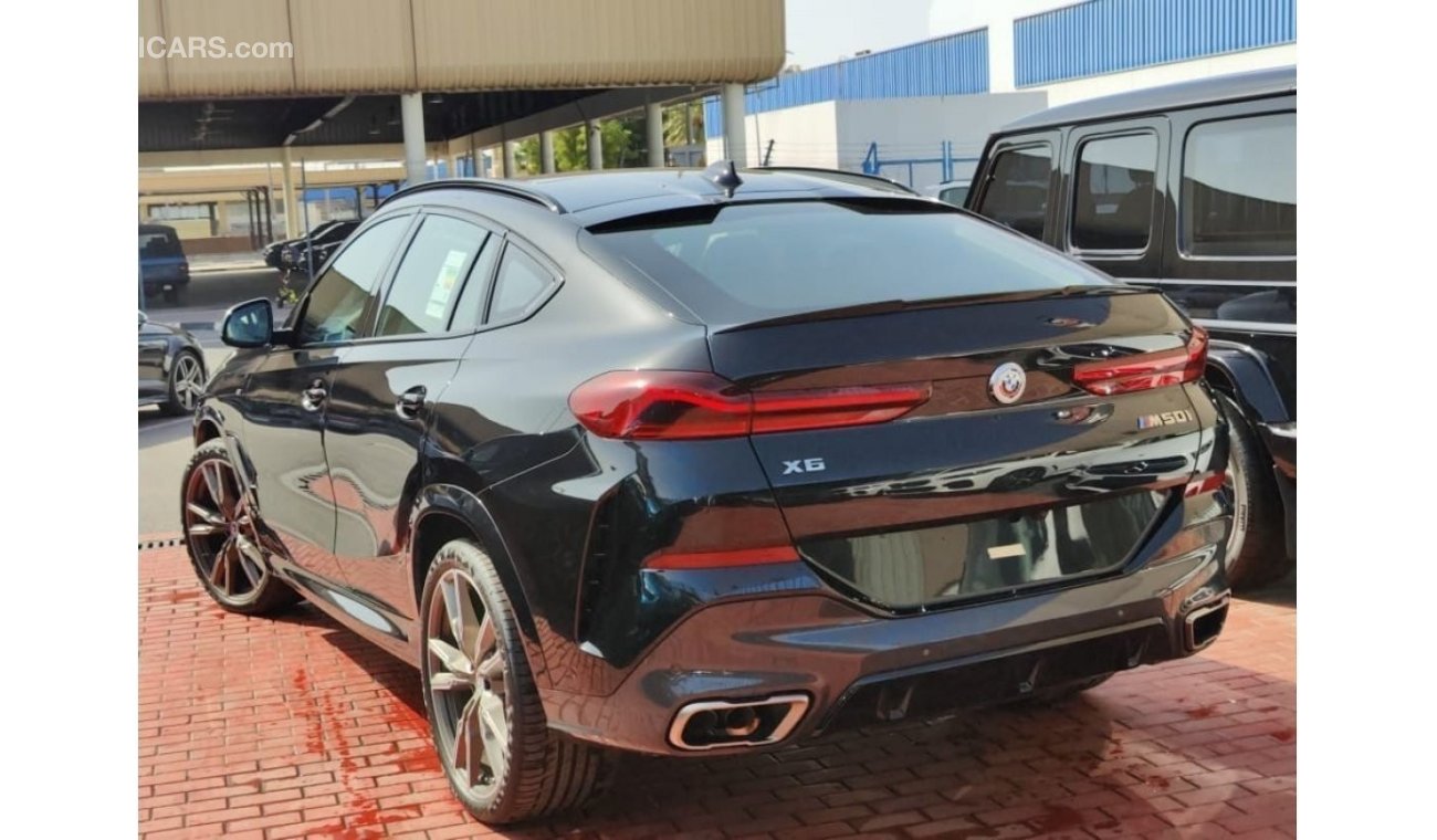 بي أم دبليو X6 M 50i Under Warranty Full Option 2023 GCC