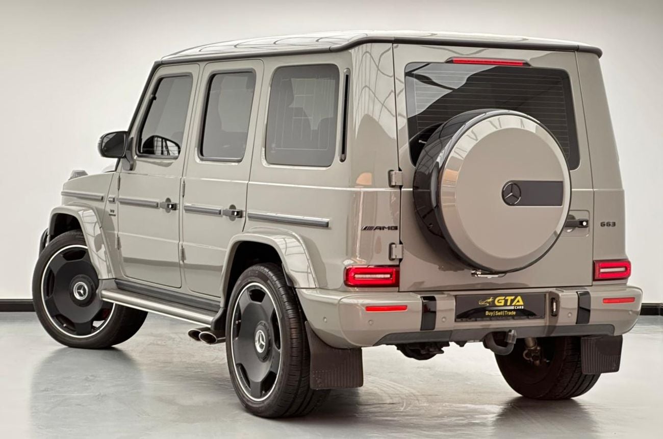 مرسيدس بنز G 63 AMG 2023 Mercedes Benz G63 AMG, 2028 Mercedes Warranty + Service Contract, Mercedes Full Service History