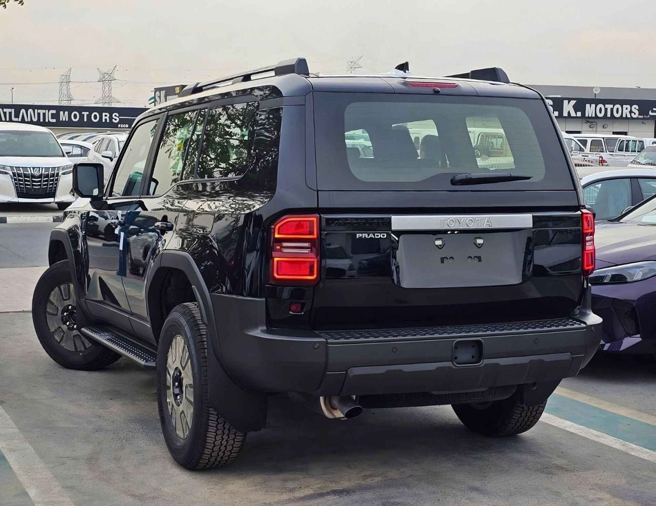 تويوتا برادو ALL RONDER TURBO 2.4L PETROL 2.4L PETROL V4 | DUAL TANK | SUNROOF | DVD+CAMERA | COOL BOX (CODE#PPARS)