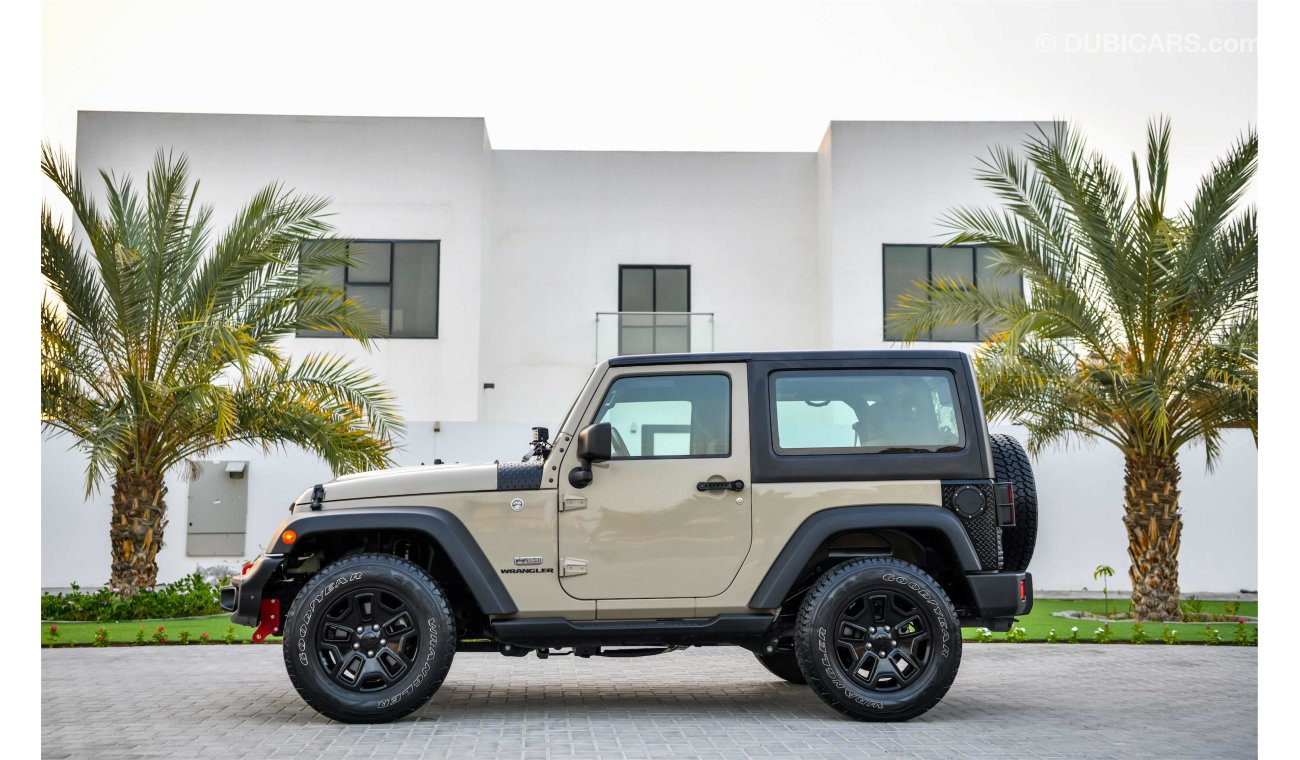 Jeep Wrangler 1941 Edition - Agency Warranty and Service Contract! - GCC - AED 1,802 PER MONTH - 0% DOWNPAYMENT