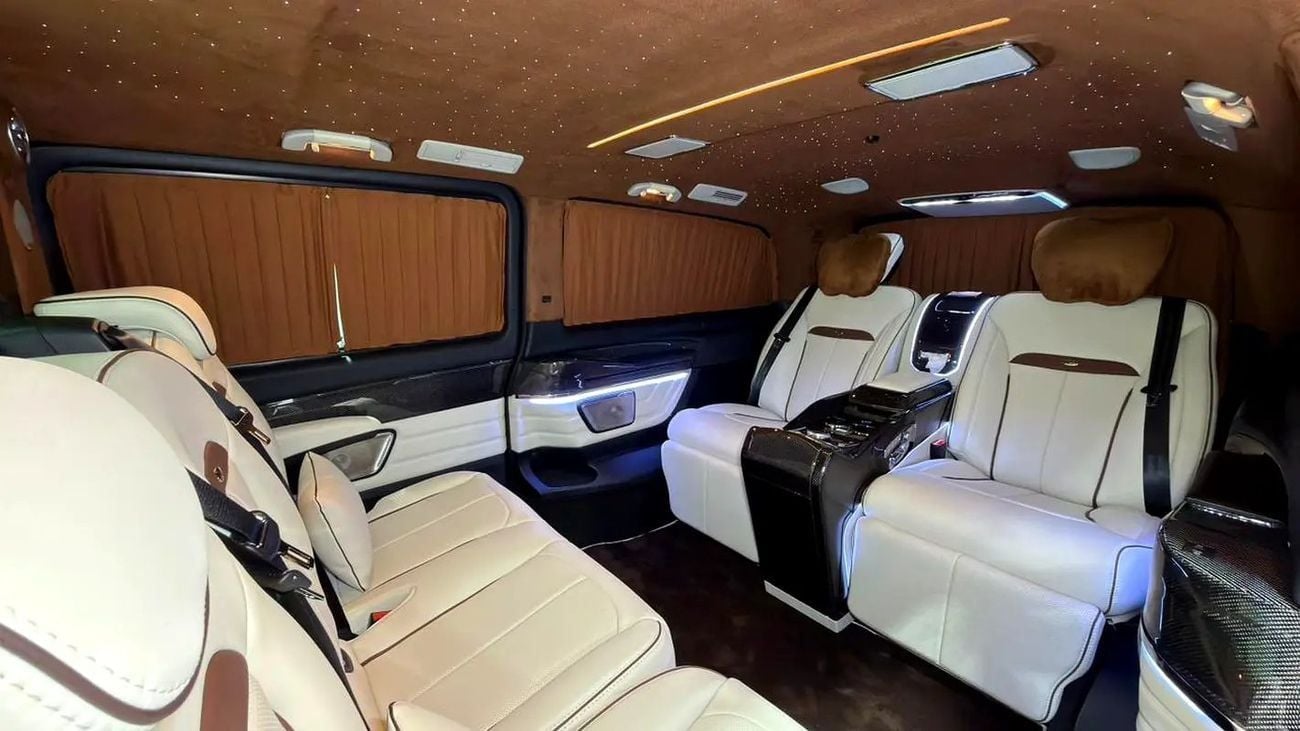 Mercedes Benz V300 NEW ARRIVAL 2026 MODEL VIP MERCEDES GCC V300 with ADDITIONAL REAR AC - 2 Years Warranty by VLINE