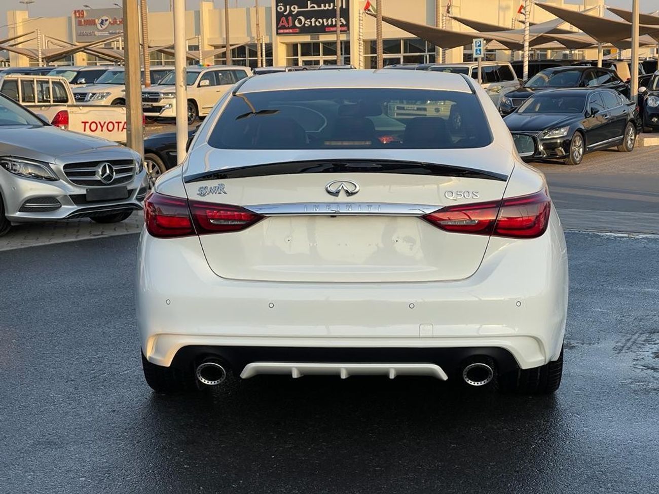 Infiniti Q50 Sport Infiniti Q50 S TWIN TURBO_Gcc_2018_Excellent_Condition _Full option