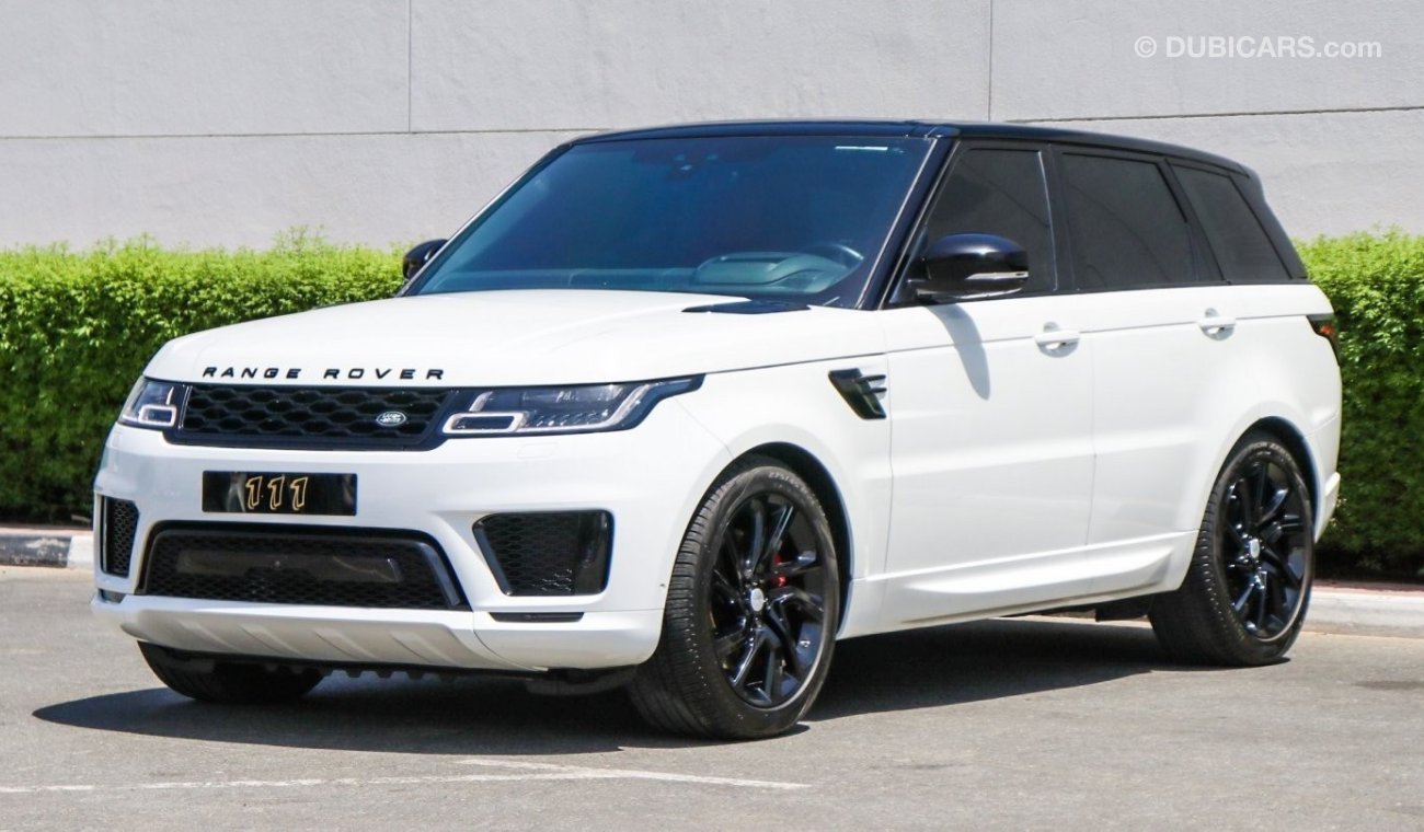 Land Rover Range Rover Sport HSE P525 / Warranty and Service Contract / GCC Specifications