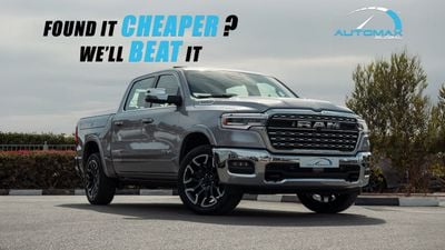 RAM 1500 LIMITED Longhorn (For Export , НА ЭКСПОРТ) Crew Cab Hurricane H.O 3.0TT GCC 2026 Без пробега