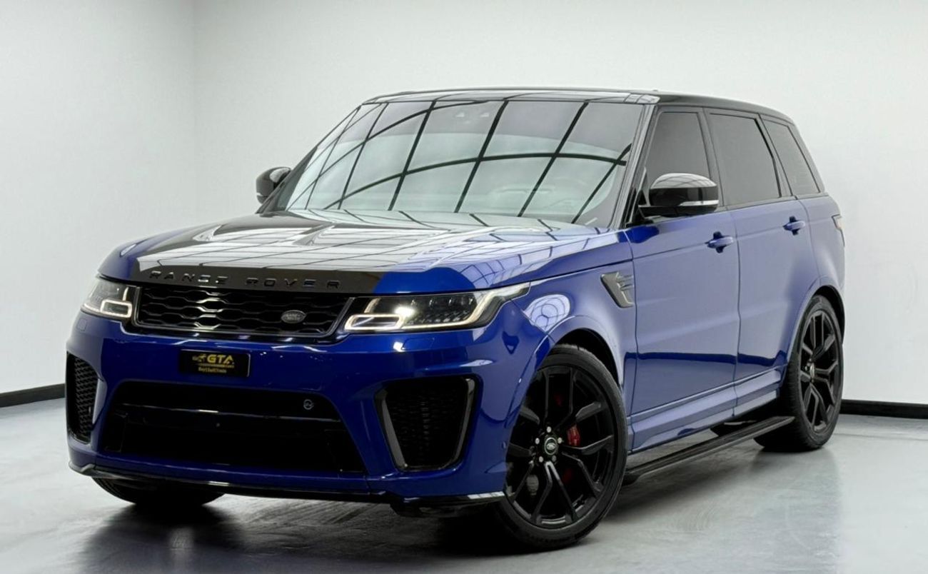 لاند روفر رينج روفر سبورت SVR 5.0L (575 HP) AWD 2021 Range Rover Sport SVR, 2026 RR Warranty, Fully Loaded, Excellent Conditio
