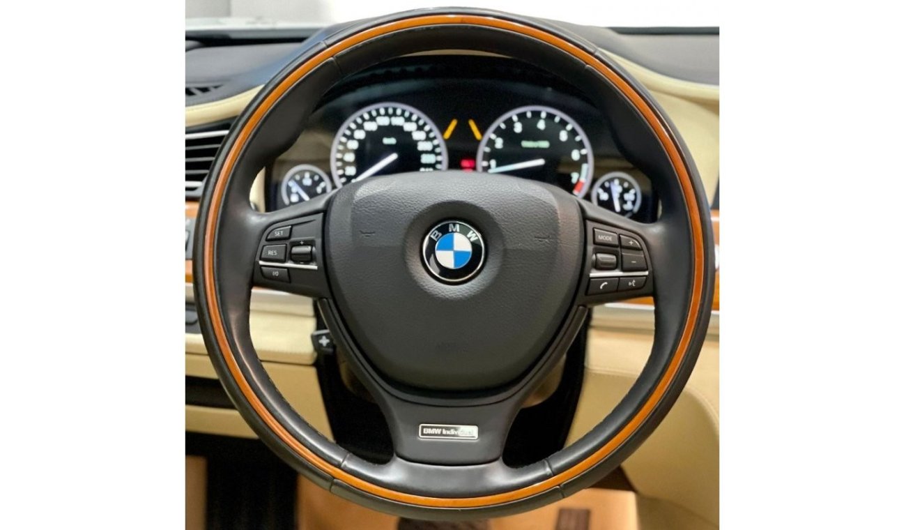 بي أم دبليو 750 2012 BMW Individual 750 Li, Service History, Warranty, Low kms, GCC