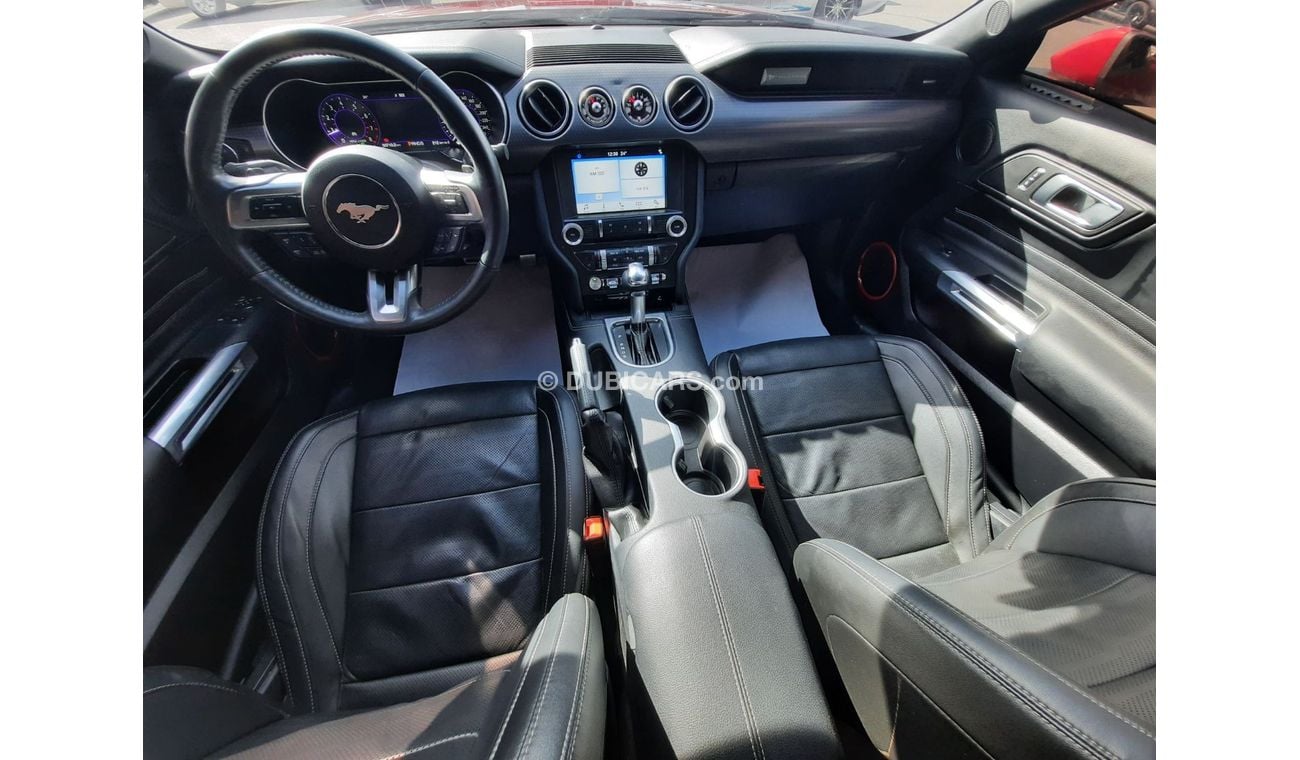 Ford Mustang EcoBoost Premium Ford mustang 2018 v4 turbo eco boost premium Full option