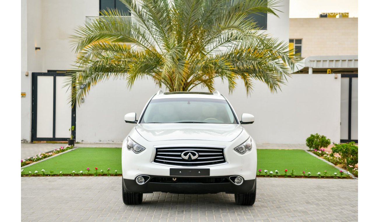 إنفينيتي QX70 2 Y Warranty! - Infiniti QX70 - GCC - AED 1,802  Per Month - 0% Downpayment