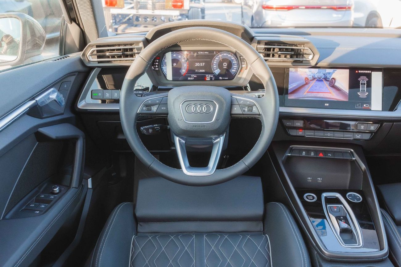 أودي A3 35 TFSI S-LINE Audi A3 1.5T 35 TFSI S-Tronic Sedan 2025 Grey (FOR EXPORT)