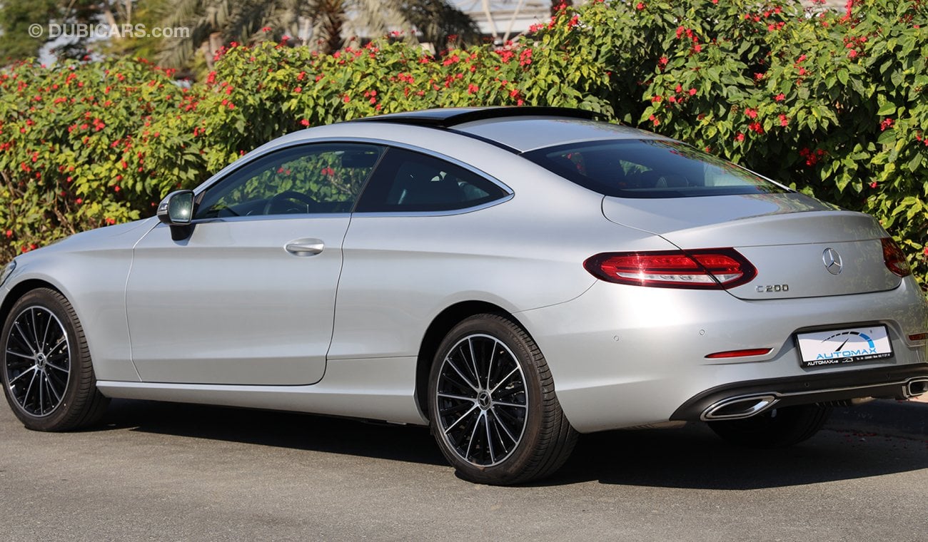 Mercedes-Benz C 200 Coupe 2020  AMG , GCC 0km W/3Yrs or 100K KM warranty + 3Yrs or 50K KM Service.