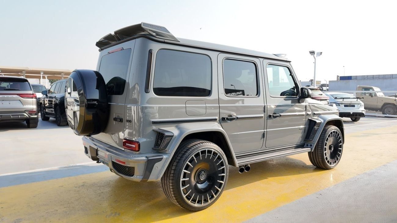 برابوس 800 - مرسيدس-AMG G 63  2025 Mercedes-AMG G 63 | 4.0L Twin-Turbo V8 | 800 HP | BRABUS Middle East Warranty