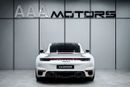 Porsche 911 Turbo 3.8L (580 HP) Coupe | GCC Specs | Full Option | Dealer Warranty Until 2027 | No Accident / No