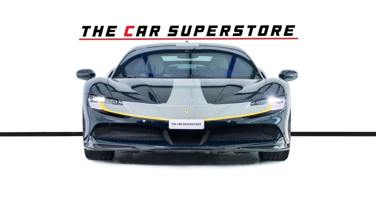 Ferrari SF90 Stradale Asseto Fiorano-Full Carbon Fiber Package-Racing Seats-4 Point Harnesses