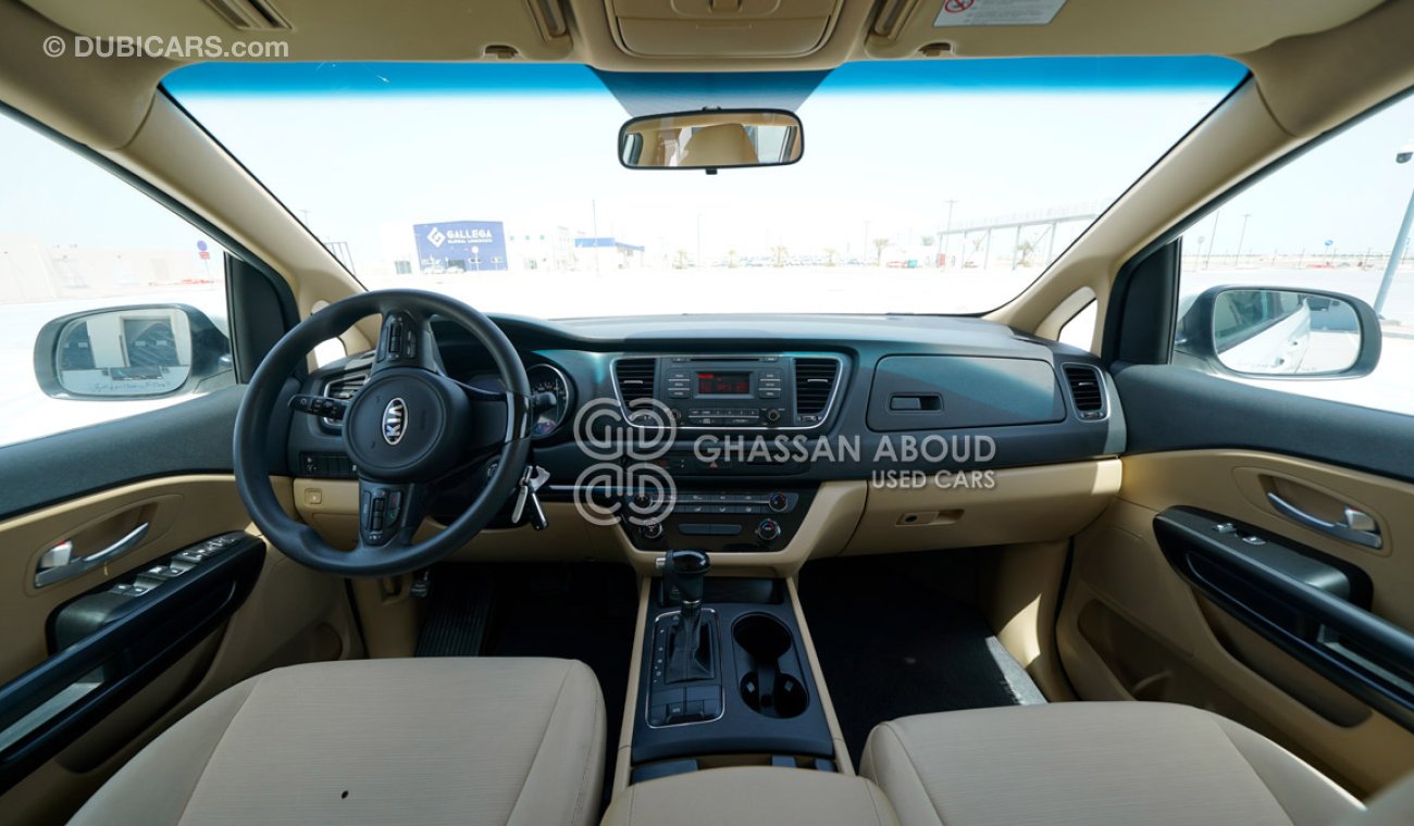 Kia Carnival Certified Vehicle with Delivery option & warranty;Carnival(GCC Specs)in with(Code : 45824)