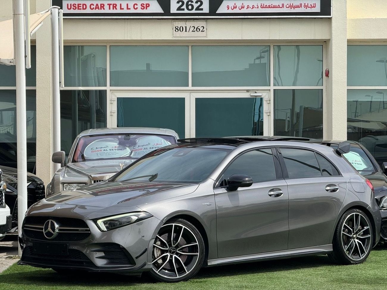 مرسيدس بنز A 35 AMG بريميوم مرسيدس بنز آي آم جي A35 خليجي 2021 تشييكات الوكالة  صبغ وكالة بحالة الوكالة