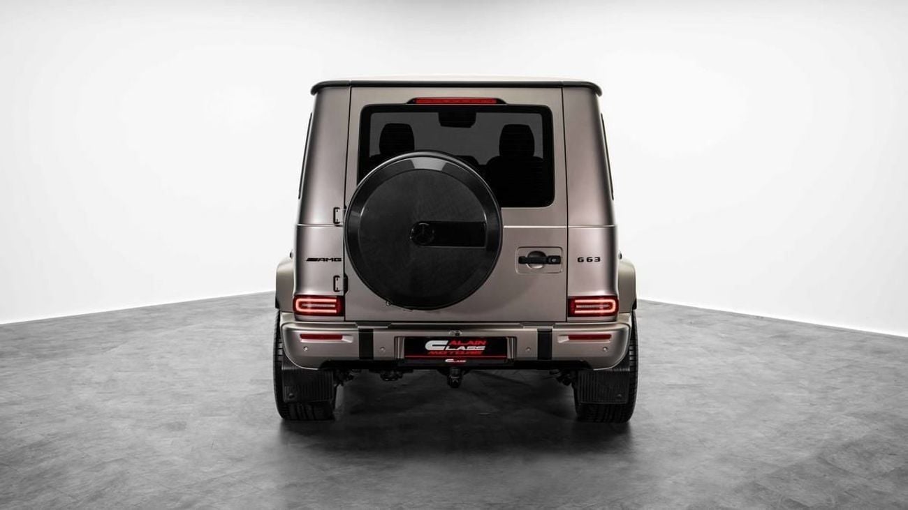 Mercedes-Benz G 63 AMG - 2025 - GCC Specs - Under Warranty and Service Contract