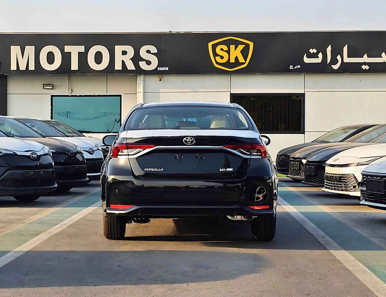 Toyota Corolla XLI E / 1.6L V4 PETROL / DVD / REAR A/C (CODE # XLI)