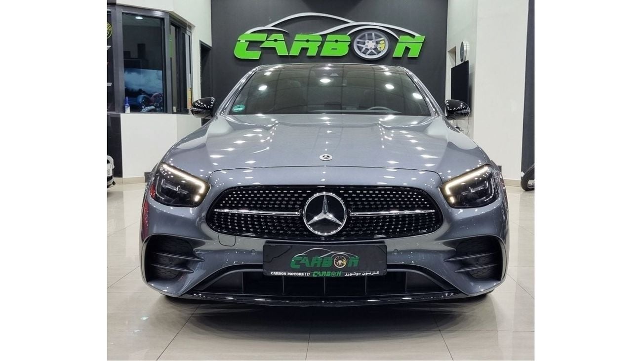 مرسيدس بنز E300 MERCEDES E300e 2023 IN IMMACULATE CONDITION WITH ONLY 13K KM WITH 3 YEARS WARRANTY FOR 219K AED