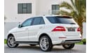 Mercedes-Benz ML 500 AMG - FREE 2 Years Warranty - AED 2,428 per month - 0% Downpayment