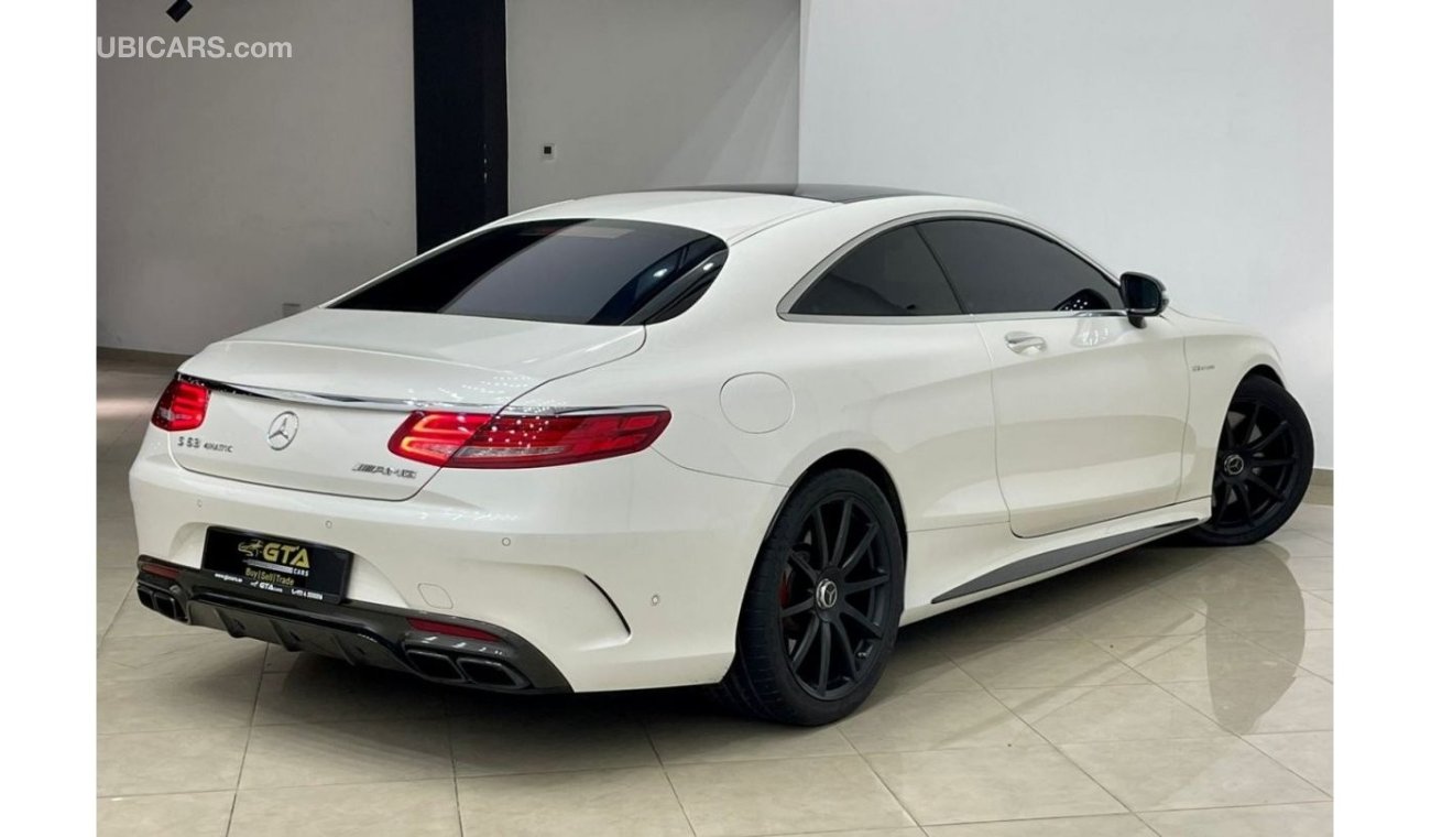 Mercedes-Benz S 63 AMG Coupe 2015 Mercedes S 63 AMG, Service History, Warranty, European Specs