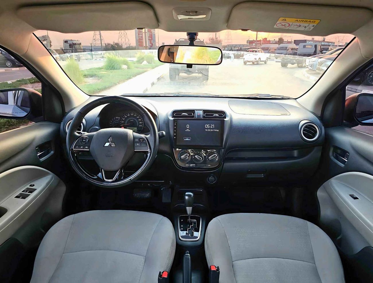 Mitsubishi Attrage 1.2L V4 / GCC/ NON ACCIDENT / LOT# 005610