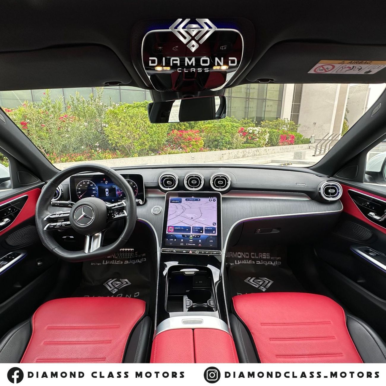 Mercedes-Benz C 200 Mercedes C200 AMG Panoramic  Full Option  GCC 2023 5 years Warranty