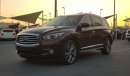 Infiniti JX35 Infinity JX 35 model 2013 GCC car prefect condition full option panoramic roof leather seats 5camer